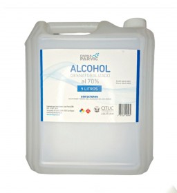 Alcohol  Etilico 70%, 5 Litros