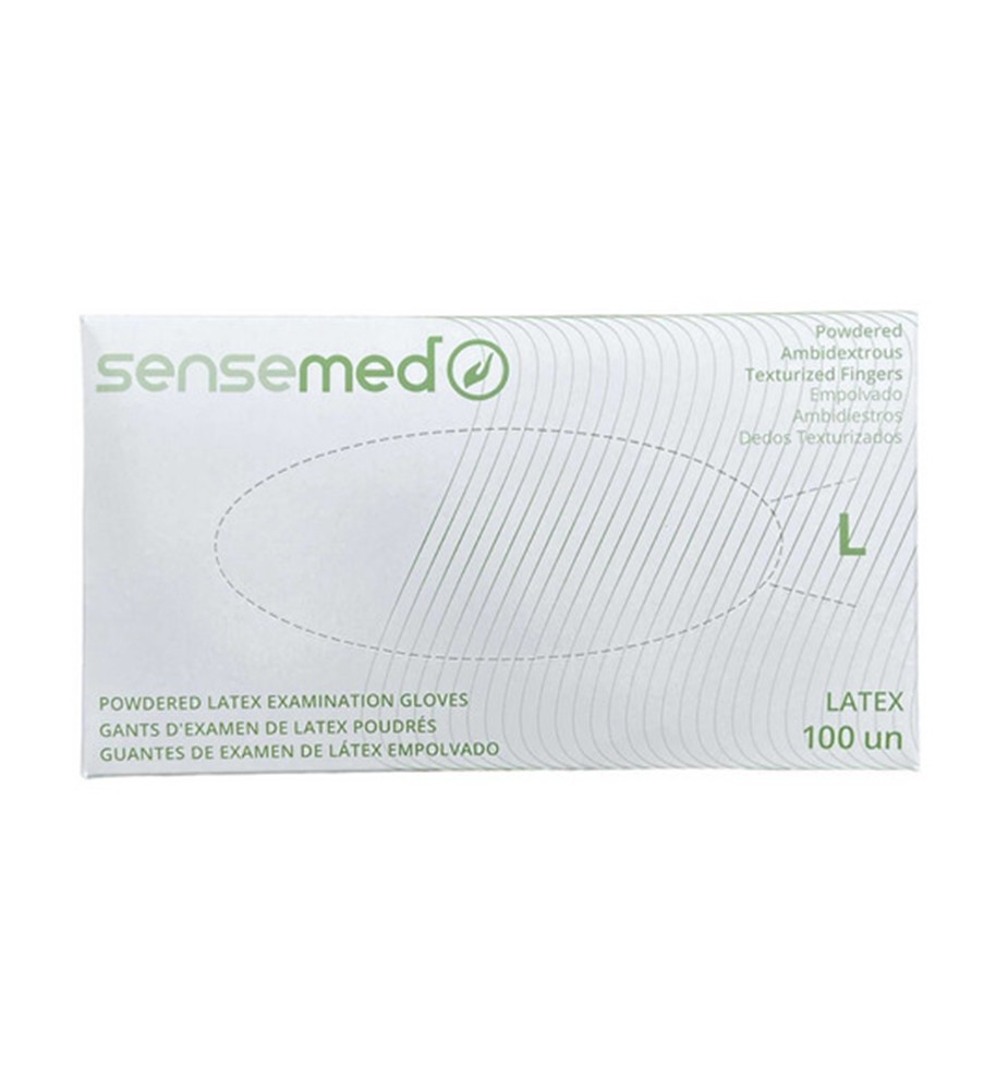 Guante Latex L Sensemed