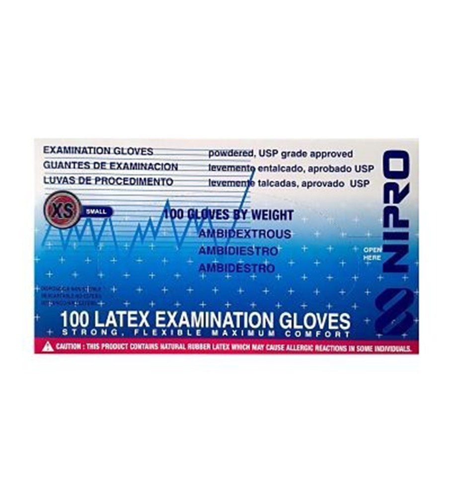Guante Latex XS Nipro