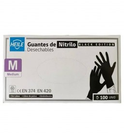 Guante de Nitrilo Negro...